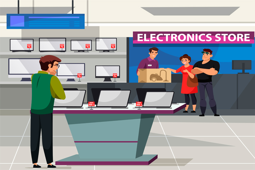 electronic store management software